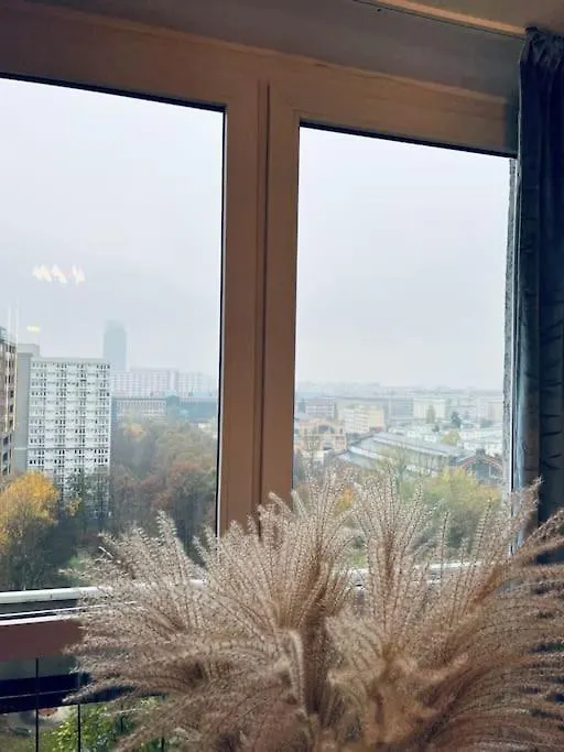 Apartament Z Panoramicznym Widokiem W Centrum Warsaw Poland